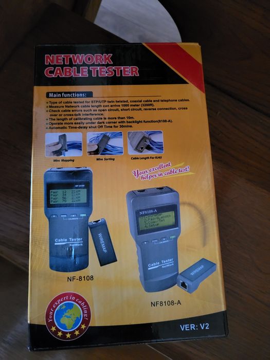 Кабельний тестер.