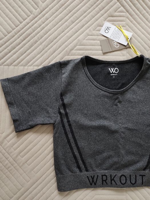 Nowy top sportowy WORKOUT, r.M-L