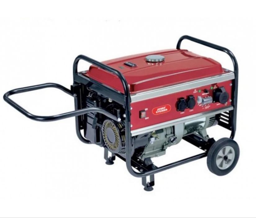 Бензиновый генератор Josef Steiner WZ-STE 55 (220/380V; 3,0/5,0 кВт).