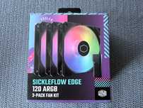 2 x wentylator Cooler Master SickleFlow Edge 120 ARGB 120mm Czarny