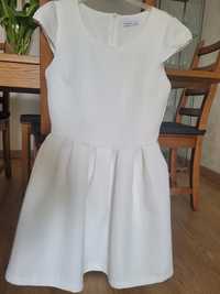 Biała sukienka Reserved roz. 158
