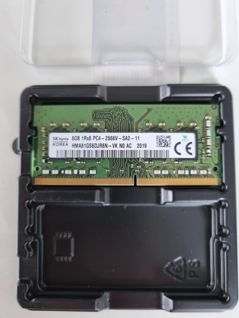 SK Hynix 8gb 2666 ddr4 so-dimm HMA81GS6DJR8N