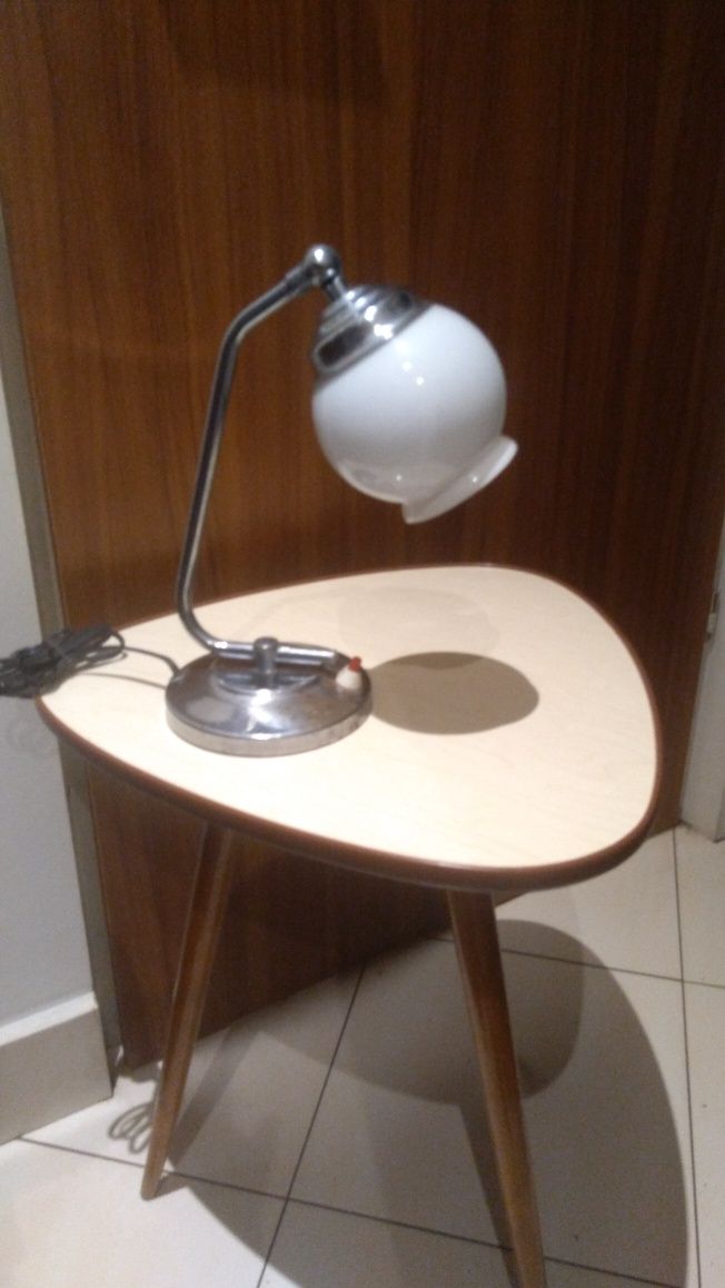 Lampka Art deco nocna biurkowa
