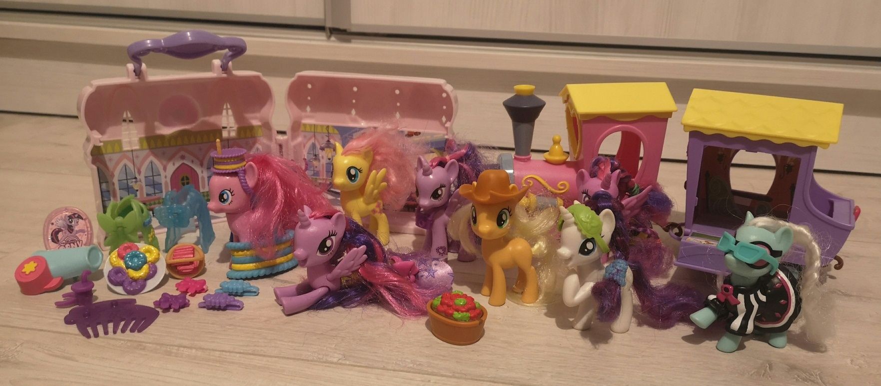 My Little Pony duży zestaw + gratisy