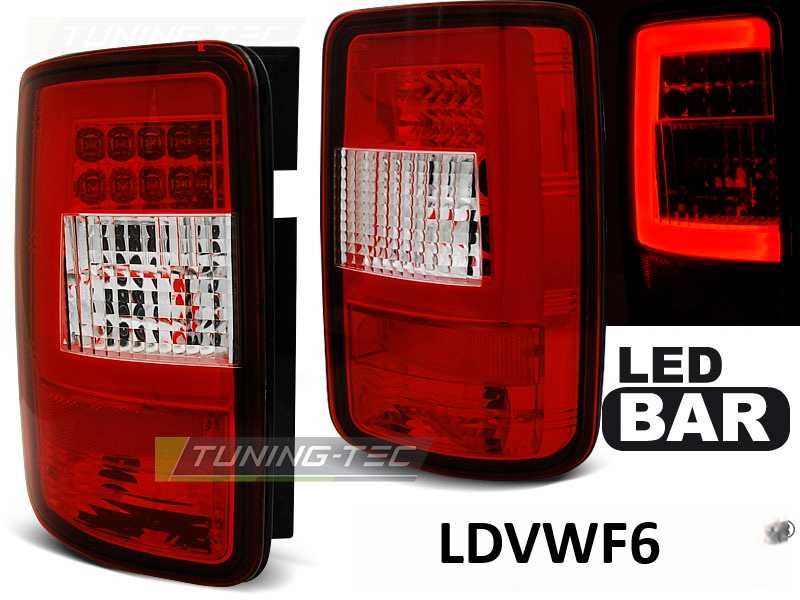 Lampy Światła tył tylne VW CADDY 03-14 LED BAR NEON Smoke Tuning NOWE!