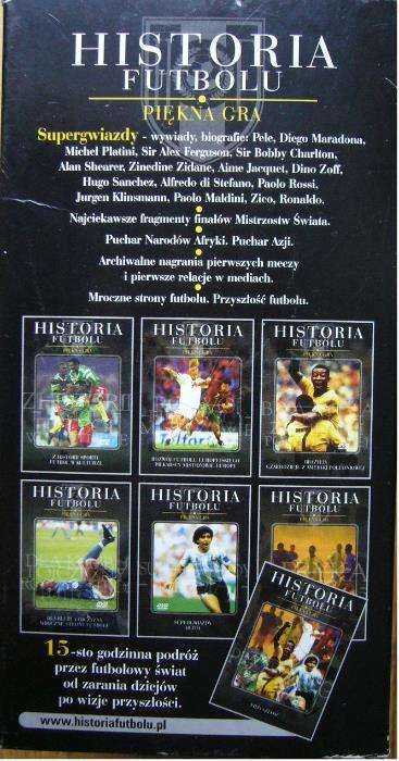 Historia futbolu - Piękna gra na płytach DVD