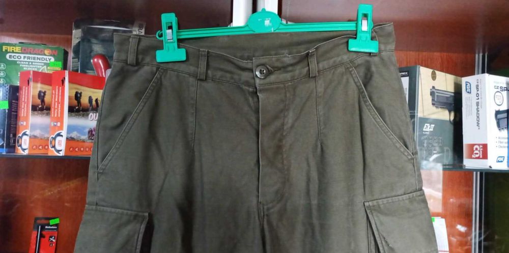 Spodnie Wojskowe Armia Holandia 100% bawełna pas 88