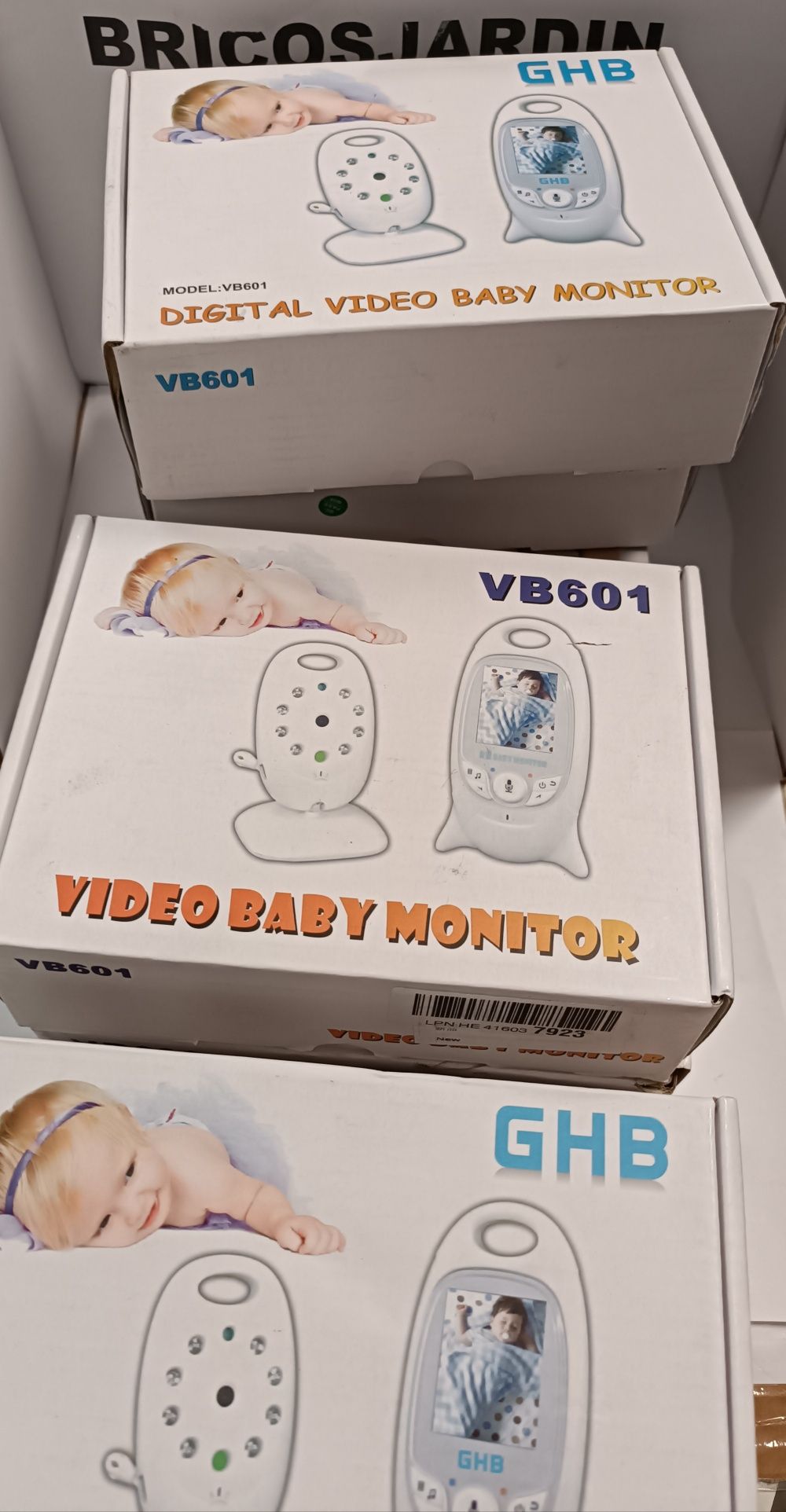 Novo-Monitor de vigilancia de bebe VB 601 - Wireless Camera Audio Vide