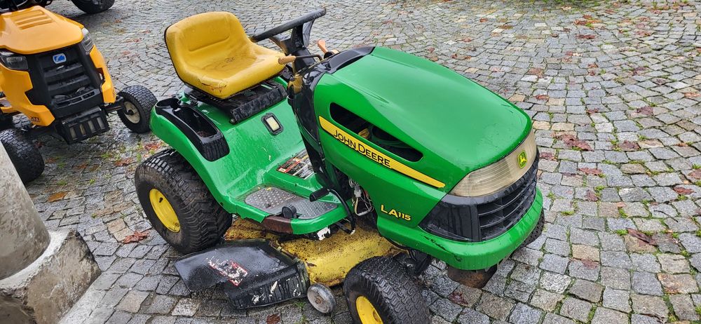 John deere la 115 traktorek kosiarka do trawy