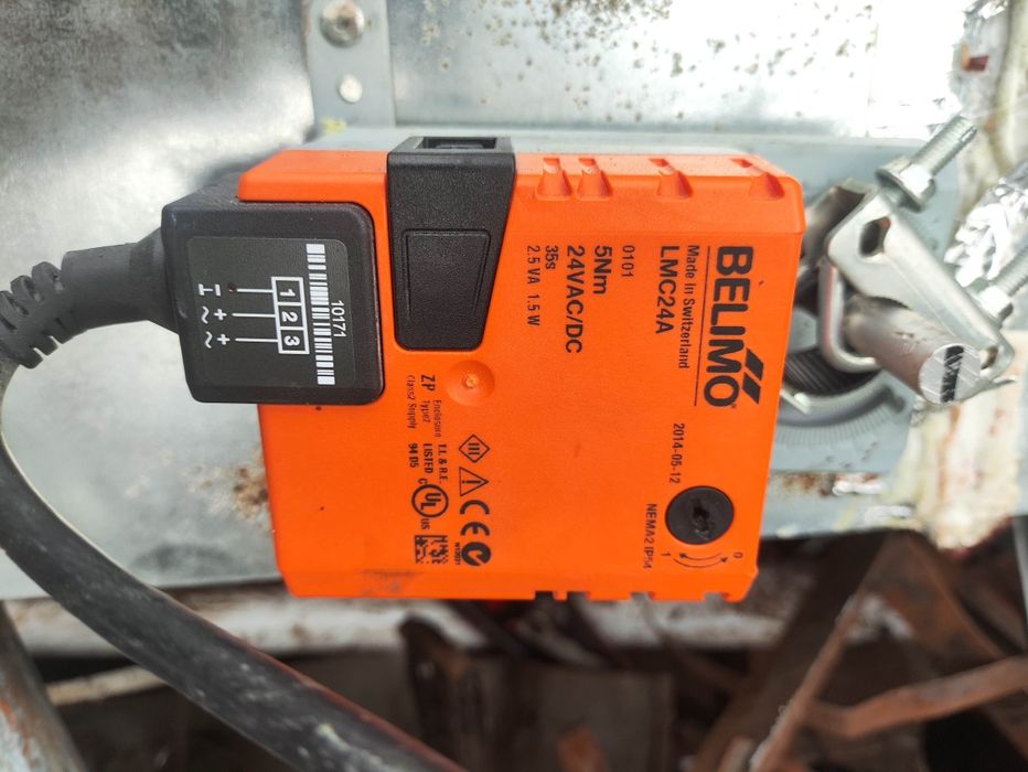 Siłownik rekuperacji Belimo LM24A-SR.