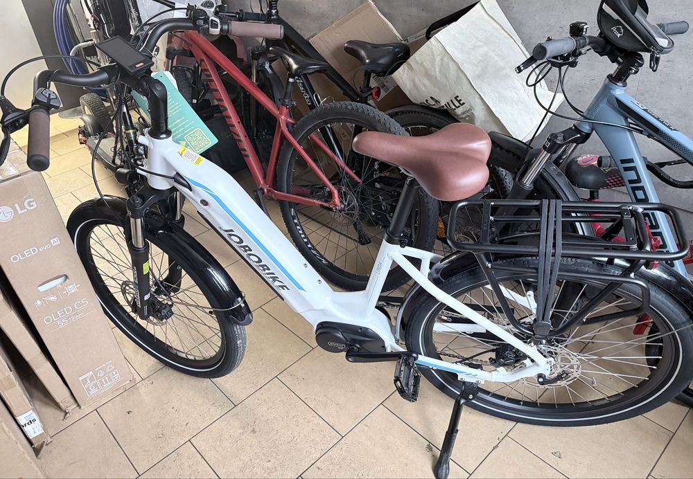 Nowy, Nieużywany. Damski Rower Elektryczny Jobobike Linda.