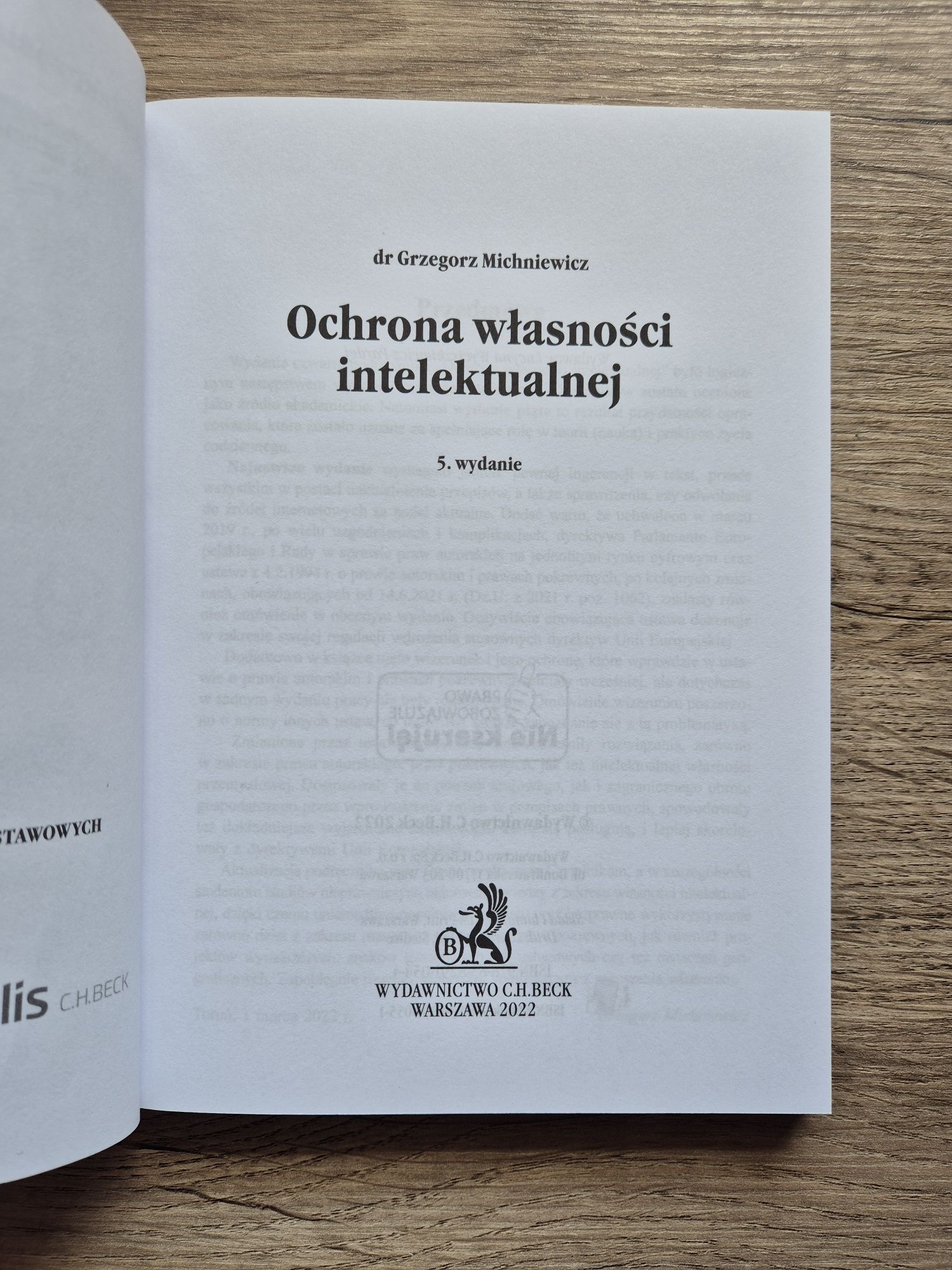G. Michniewicz - Ochrona własności intelektualnej
