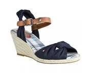 Tommy Hilfiger 40 26,5 cm Mary espadryle koturny sandały