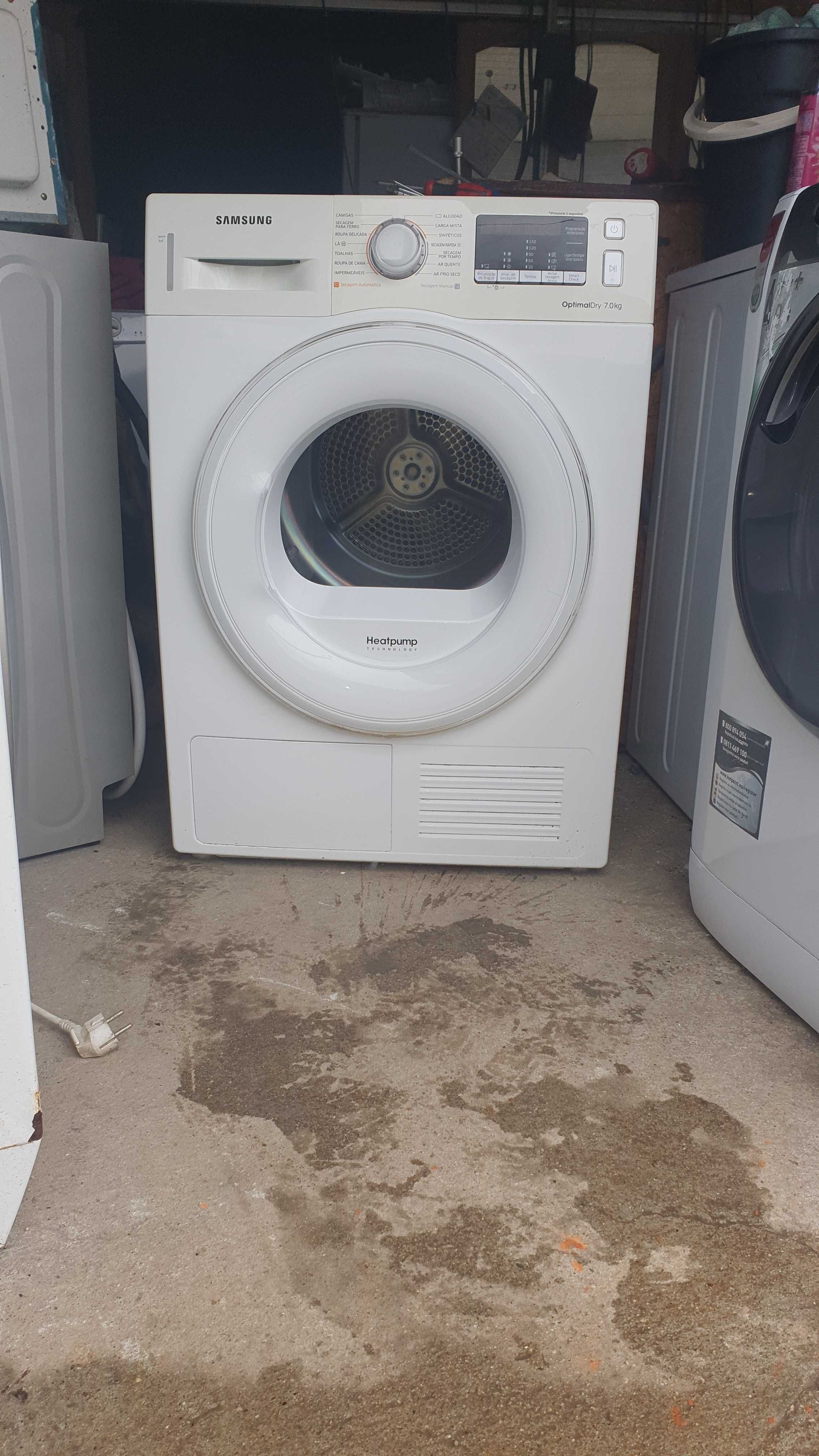 Máquina de secar roupa samsung