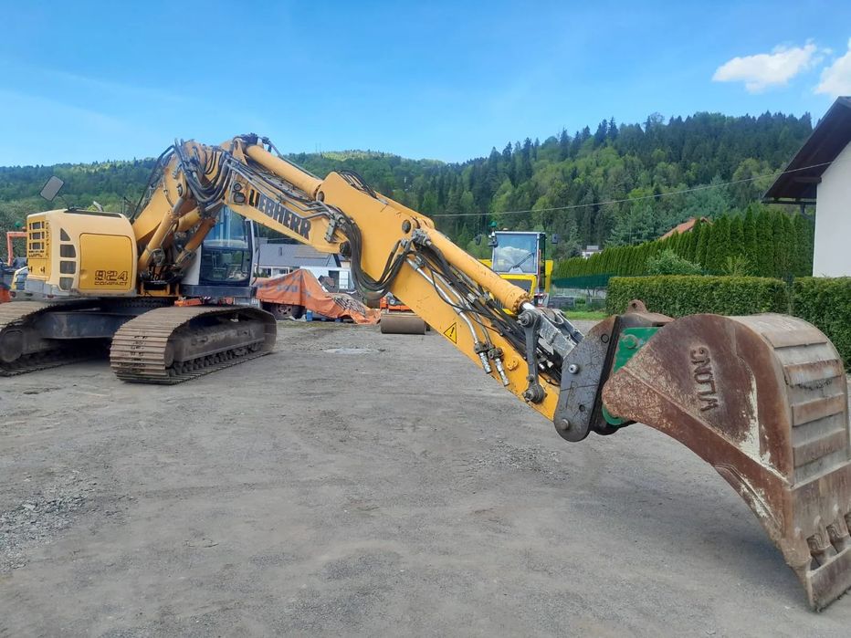 Liebherr R924 Litronic Compact, ramię 3x łamane, Klima, bez DPF
