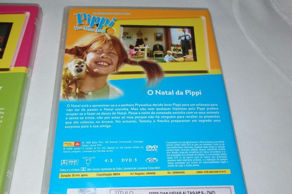 Pippi das Meias Altas - M/4 anos