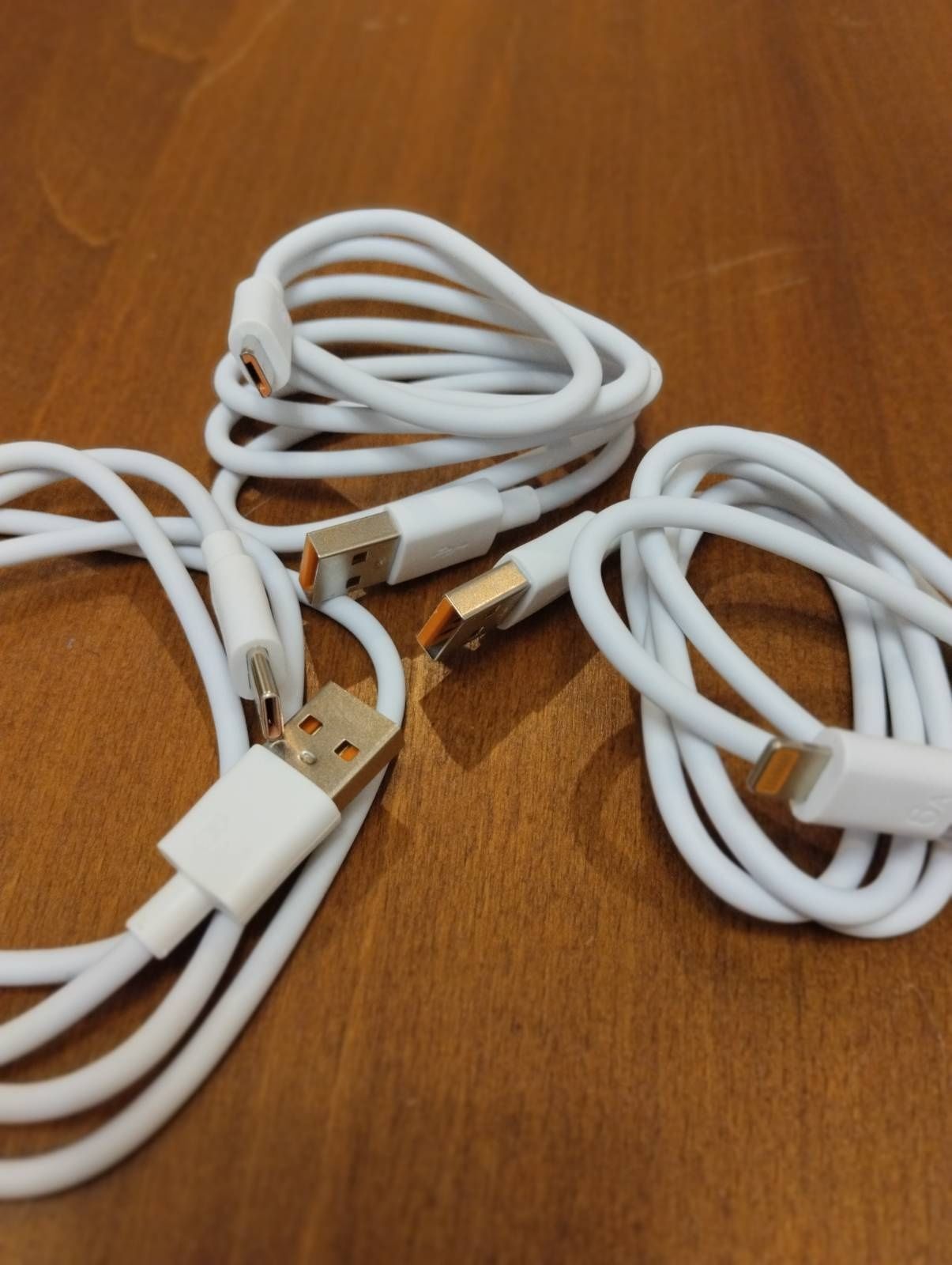 66w 6А 1m Micro-USB Tuep-C iPhone кабель