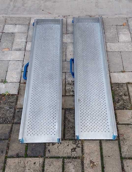 Rampy podjazdy aluminiowe składane 116-202 cm firmy Kvistberga