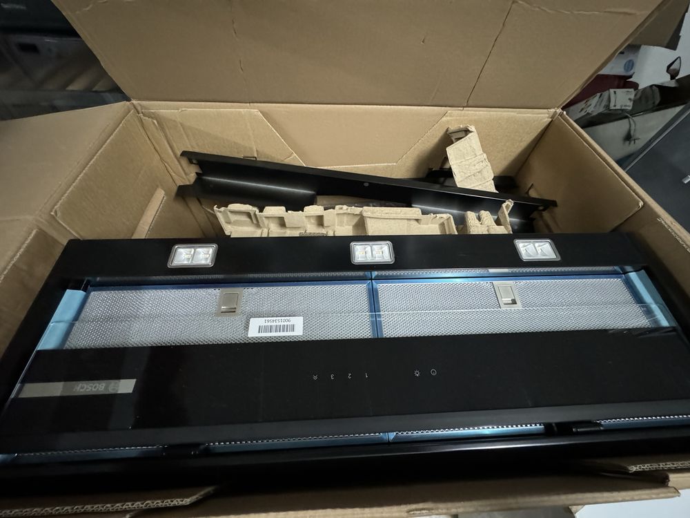 Exaustor BOSCH DBB97AM60 (460 m3/h - 90 cm - Preto) ( NOVO C/ garantia
