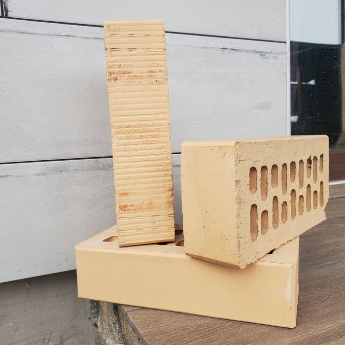 Цегла облицювальна жовта