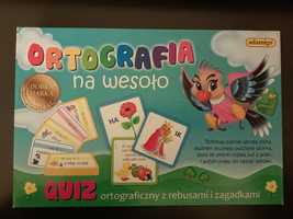 Gra quiz ortografia na wesoło