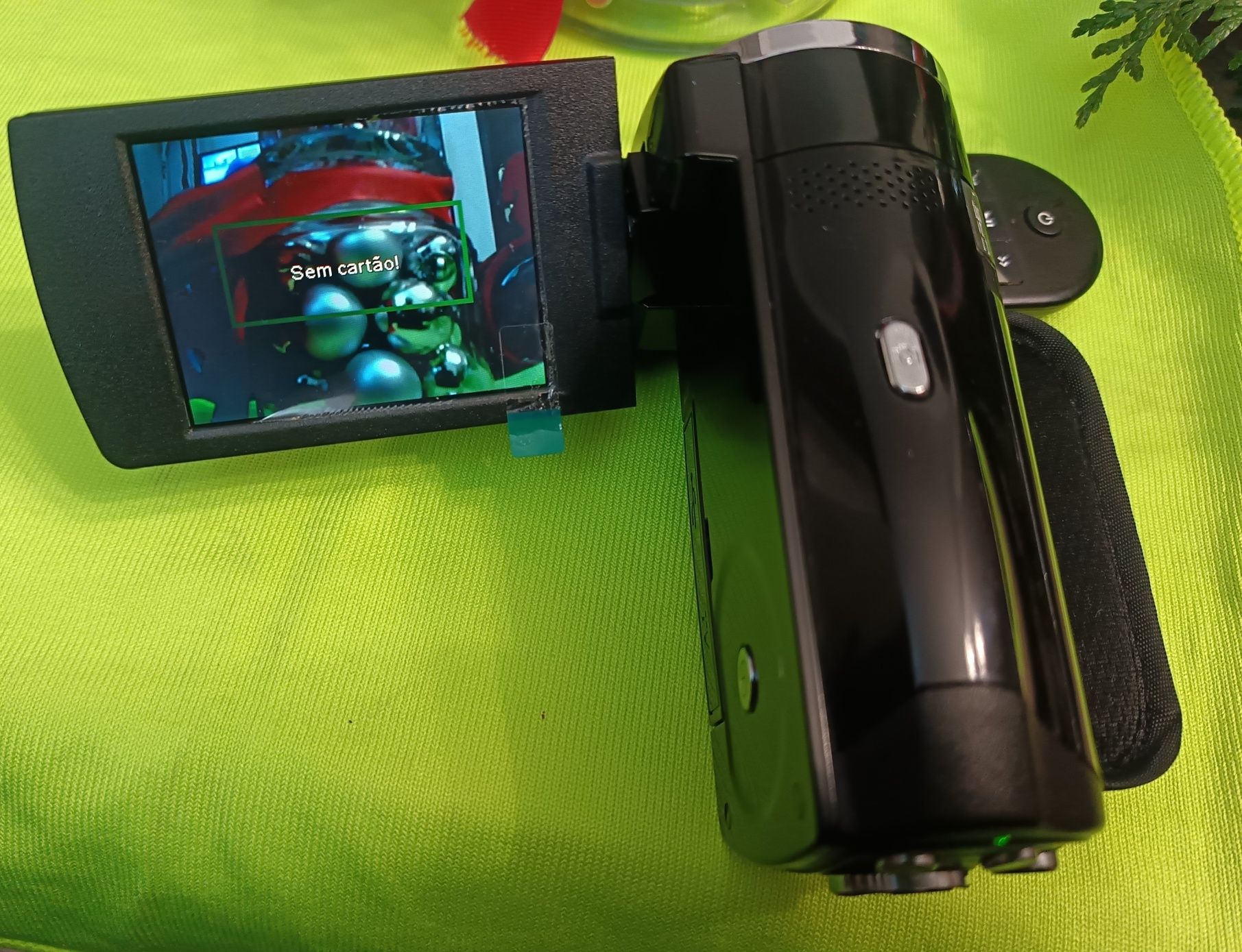 Câmera de vídeo/fotográfica handycam