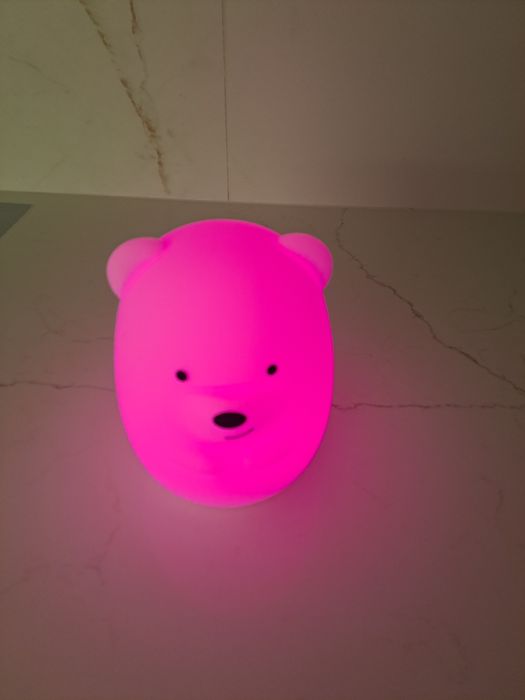 Lampka LED dla dziecka bezprzewodowa Miś