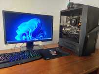 PC Trabalho/Gaming Ryzen 2200G 3.6GHz / 16GB 2666 / SSD+HDD