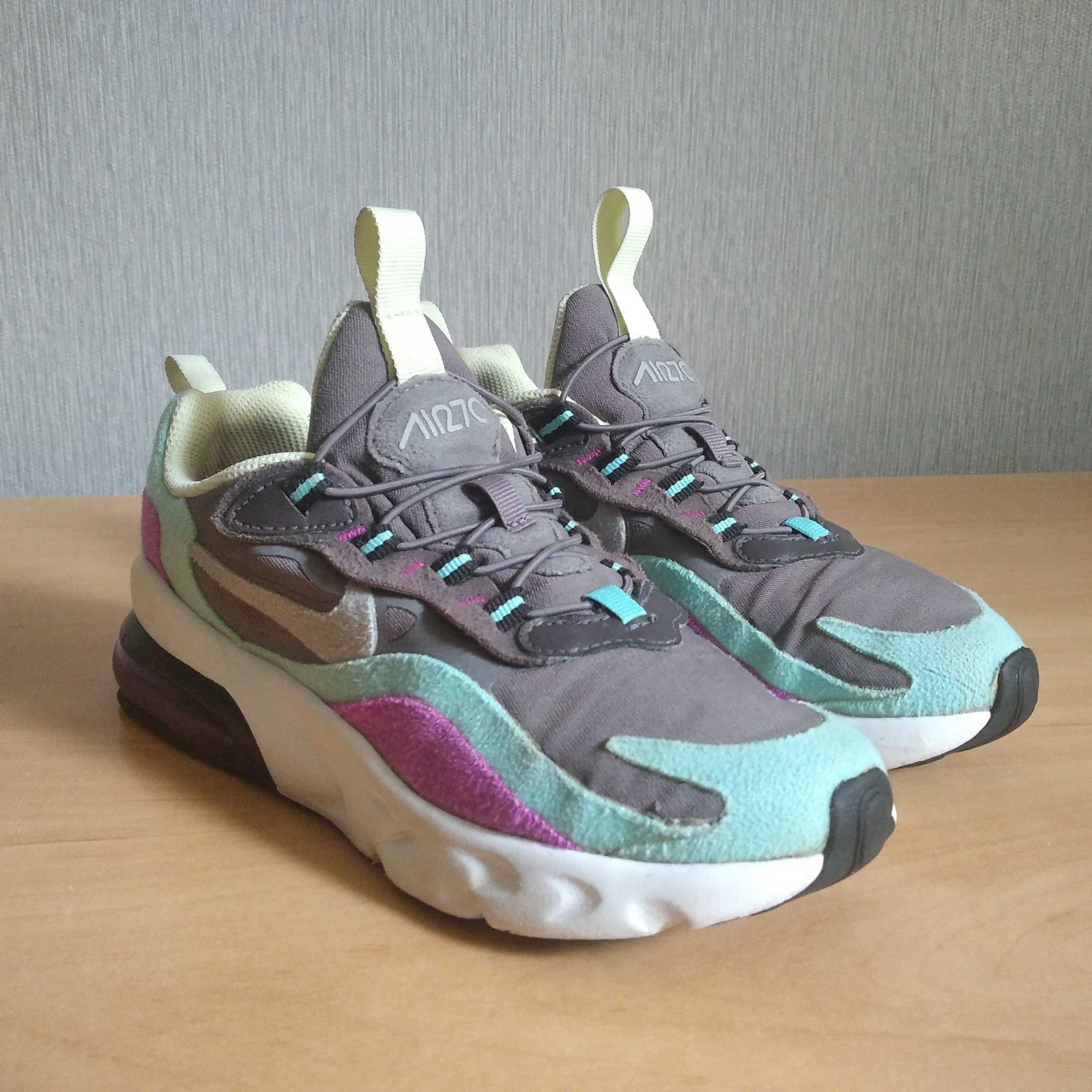 Dziecięce buty sportowe sneakersy NIKE AIR MAX 270  REACT GS roz.eu-33