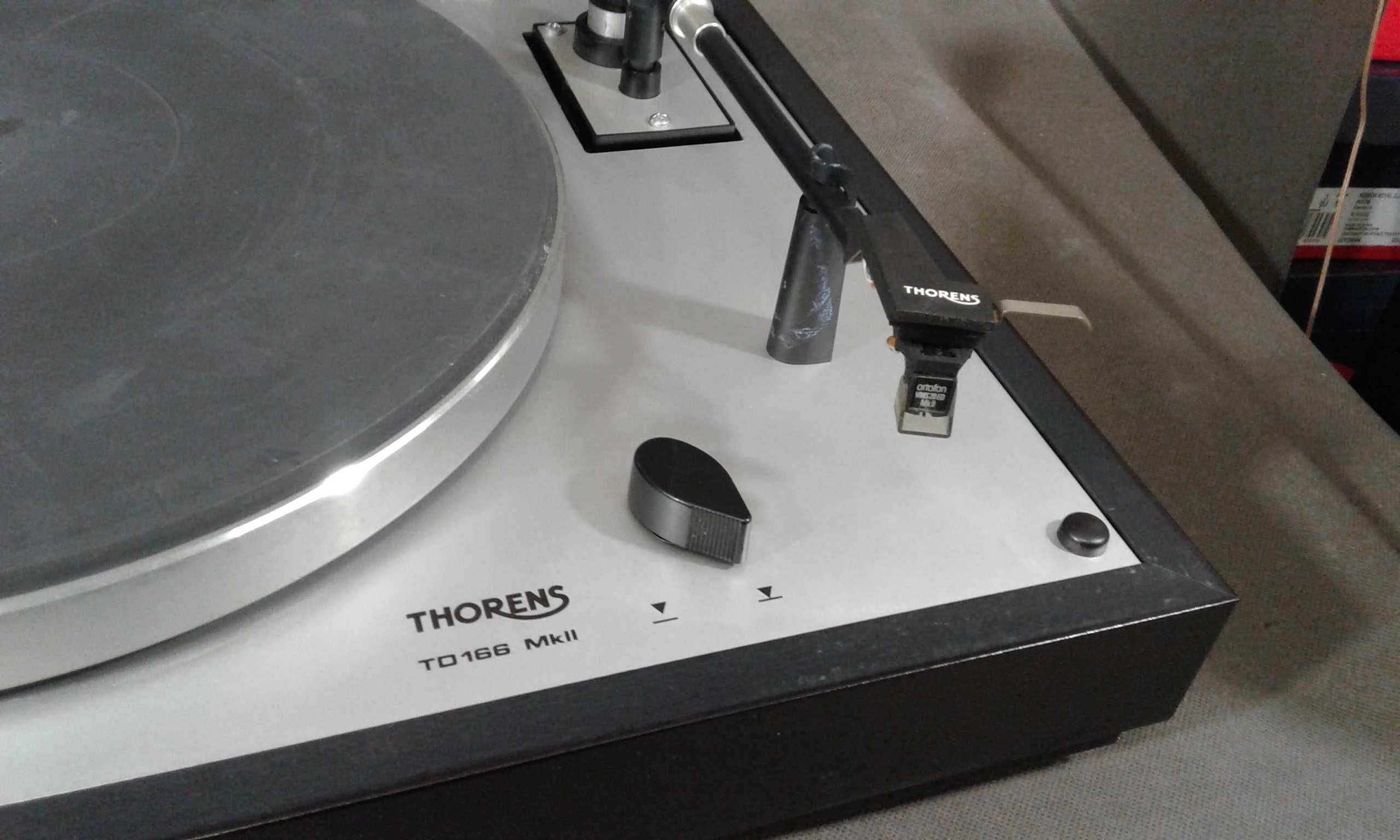 THORENS TD-166 MK2,gramofon,wkładka ORTOFON