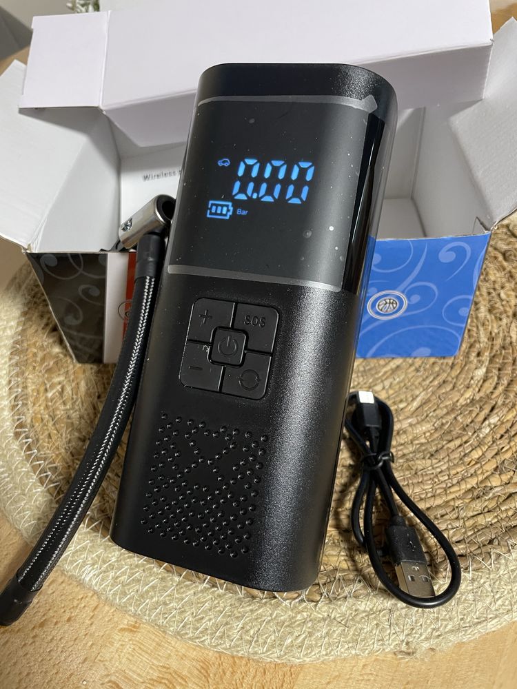 Компресор для автомобіля портативний Wireless Air Pump