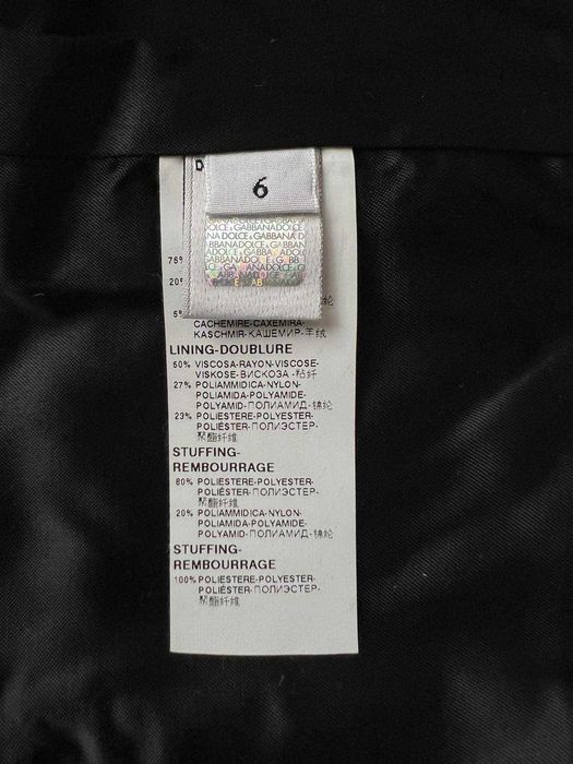 Пальто із шерсті DOLCE GABBANA Оригинал