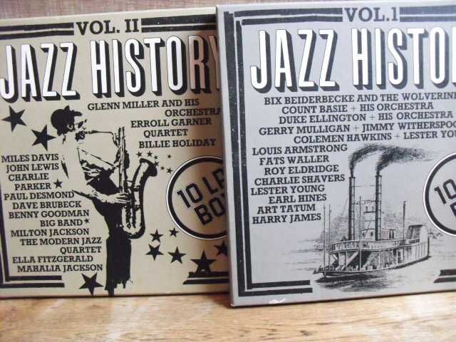 Jazz History Vol.1 and Vol.2 - 2x 10LPs box - płyta winylowa