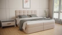 Łóżko BRUNO 140x200 eleganckie i stylowe, dostawa 0zł do 14dni