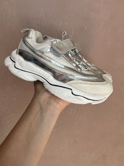 Дитячі білі кросівки детские кроссовки