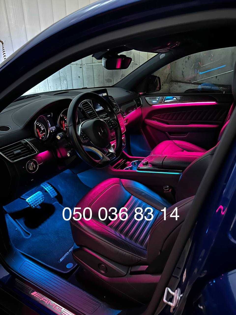 Контурная Ambient подсветка салона авто 6в1/10в1/18в1 RGB Symphony LED