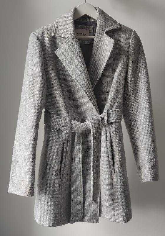Сіре жіноче пальто-піджак, Orsay