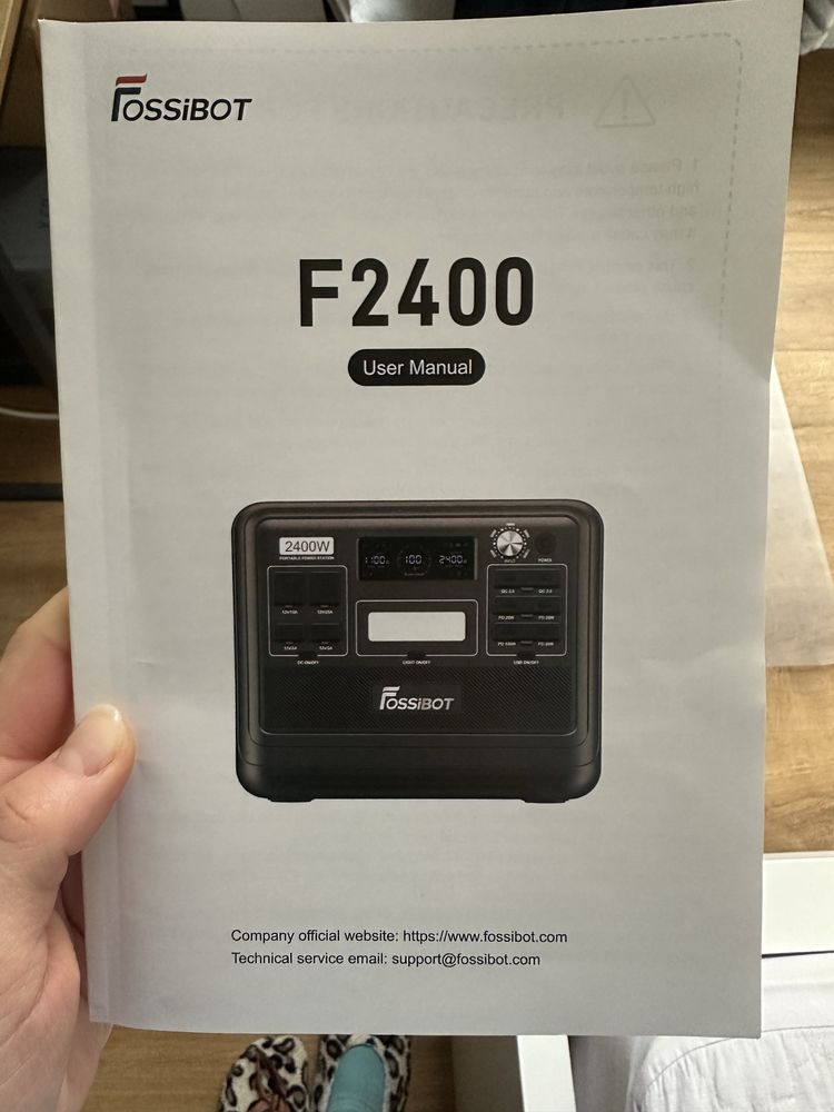 Зарядна станція Fossibot f2400