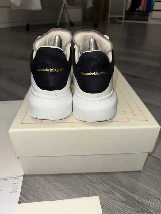 Buty-Trampk-Alexander McQueen Oversized White Black R.42