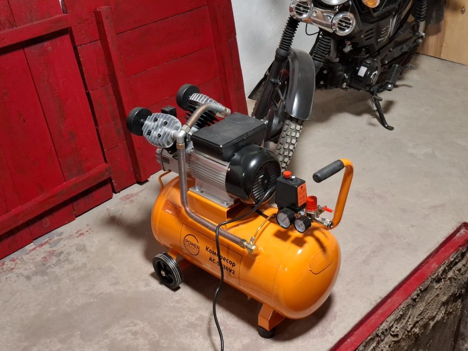 Компресор Powercraft AS-5030V2, 50 л, 2.2 кВт – новий, на гарантії