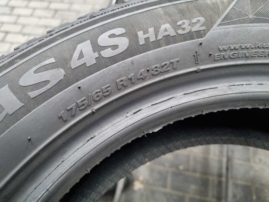 175/65/14 82T Kumho Solus 4S HA32 Dot.2124R