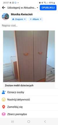 Meble dziecięce zestaw