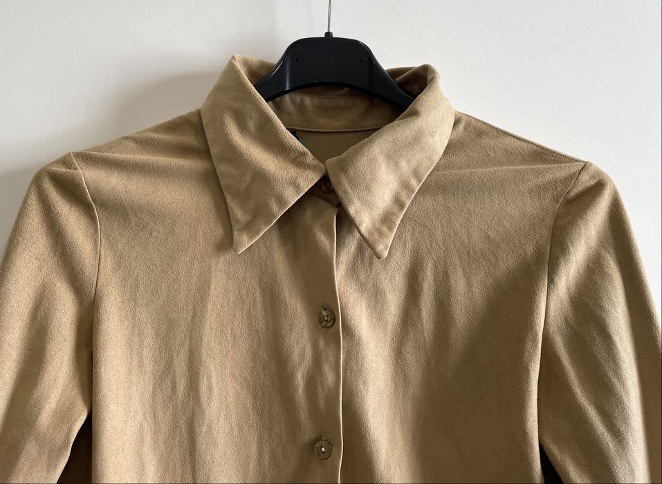 Blusa ou camisa estilo camurça (Thû)