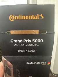 Continental dwie opony Grand Prix 5000 S TR 25x700 czarna