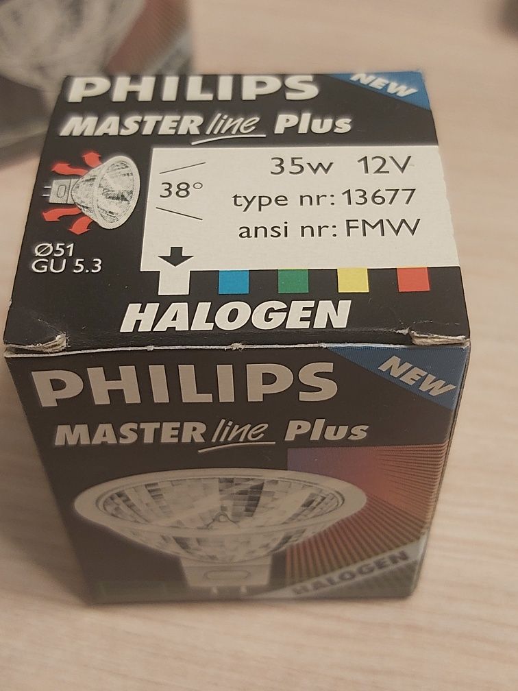 Philips Master line plus 35W 12V Type 13677, 38st. Halogen nowe