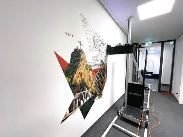 Druk na ścianie, drukowanie bezpośrednio na ścianach FOTOTAPETA