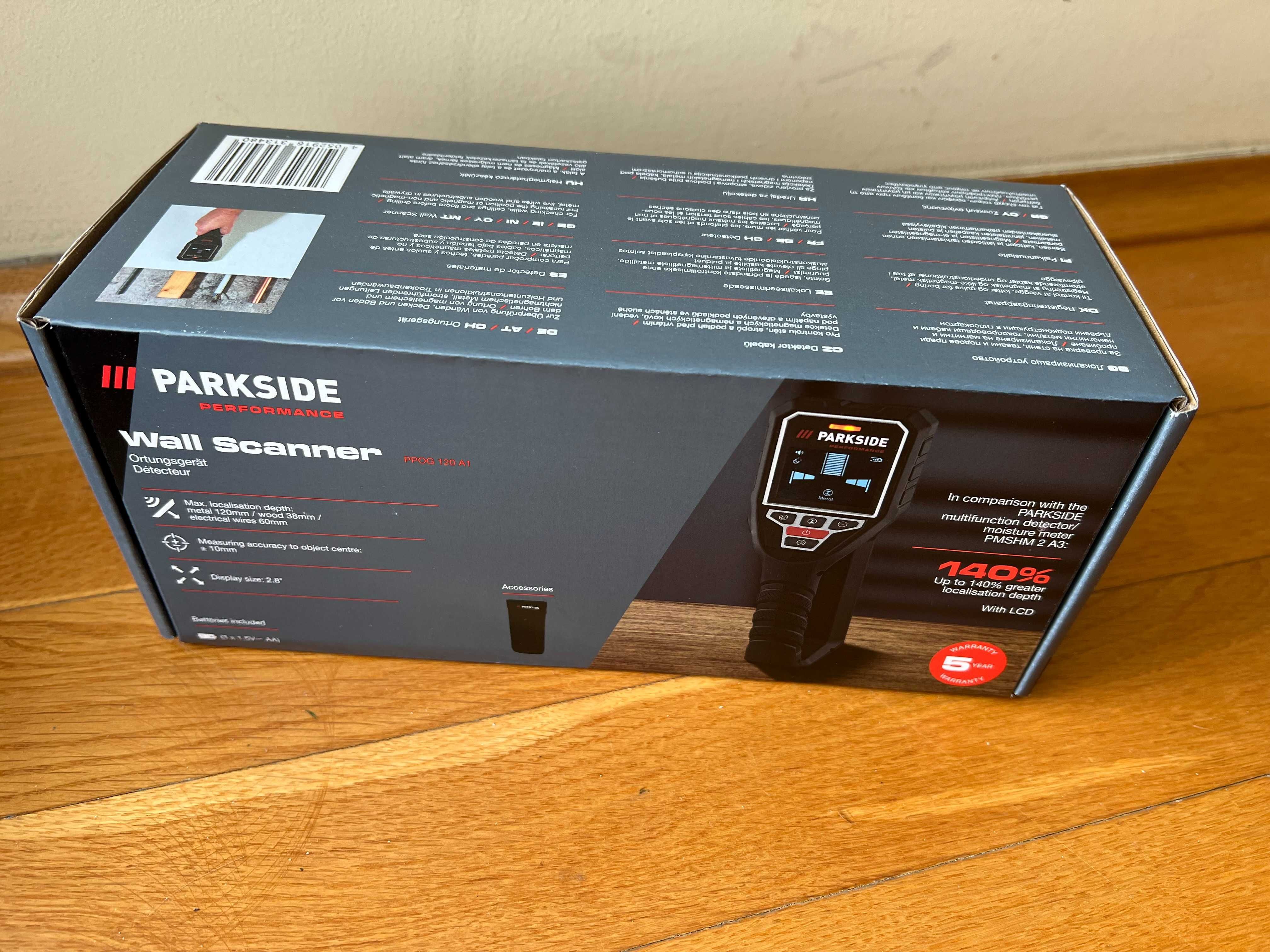 Lokalizator Parkside Performance PPOG 120 A1 NOWOŚĆ