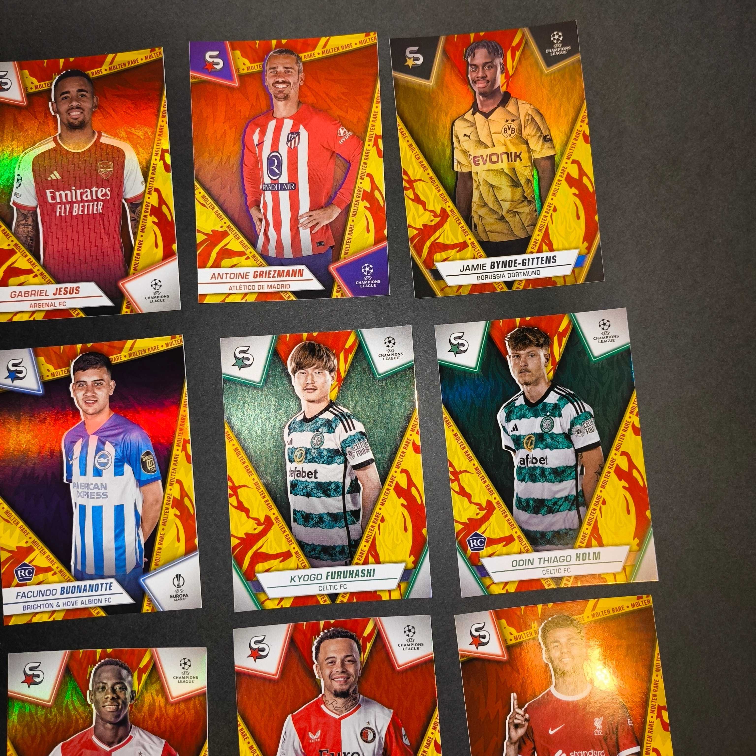 Cartas Molten Rare Topps Superstars 2024