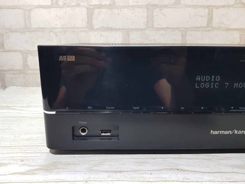 5.1 мережевий AV-ресивер Harman/Kardon AVR-151/230 4K HDMI USB б/у +4
