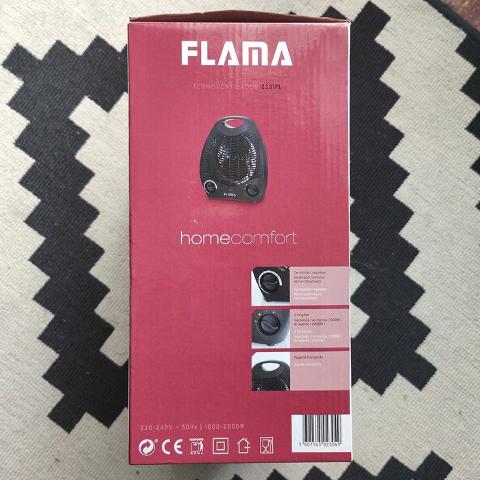 Venda Urgente: Termo ventilador 2000W marca Flama